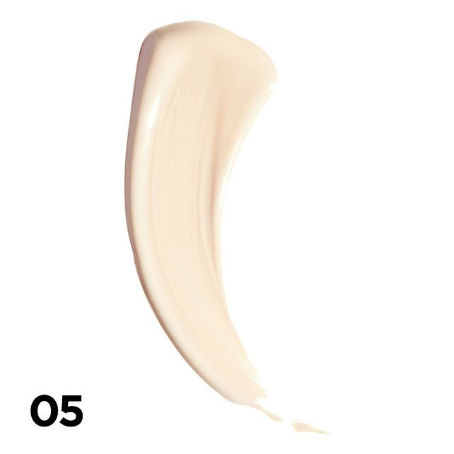 דוגמת גוון Ivory 05 של קונסילר פיט מי